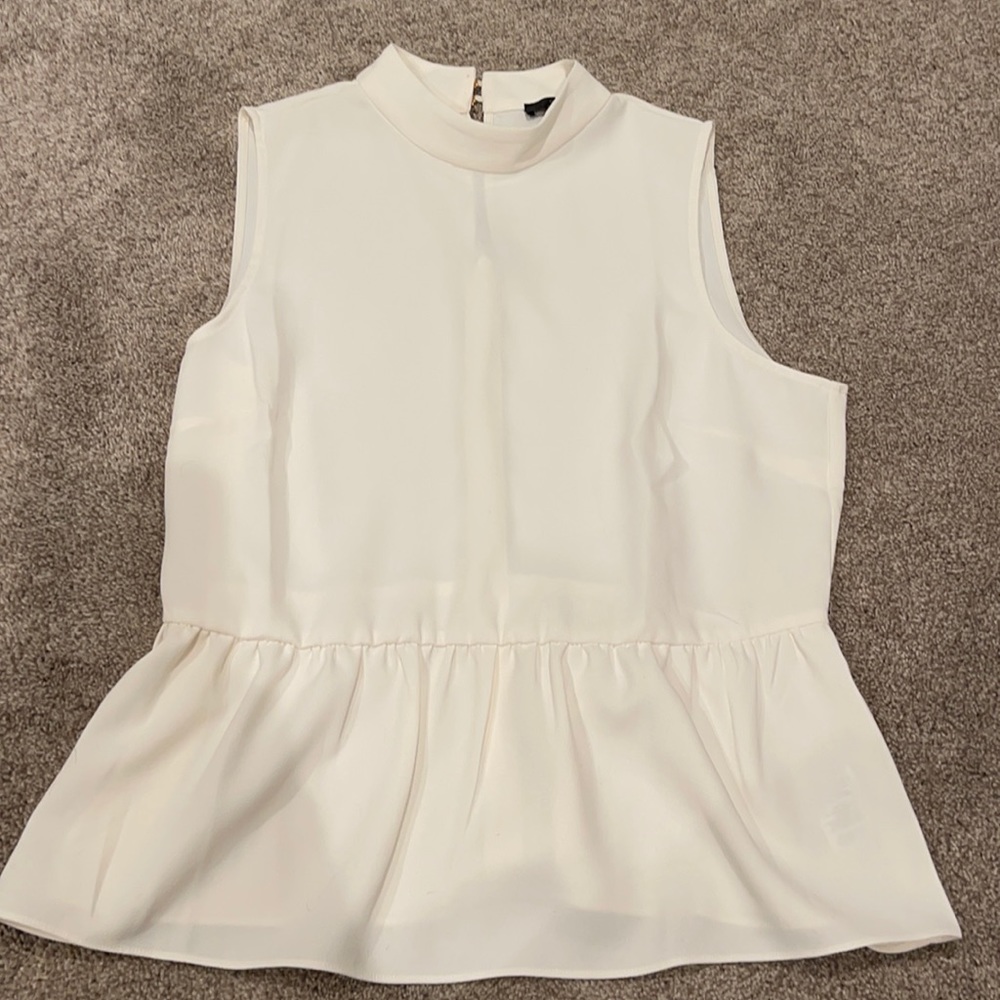 JCrew Peplum Top